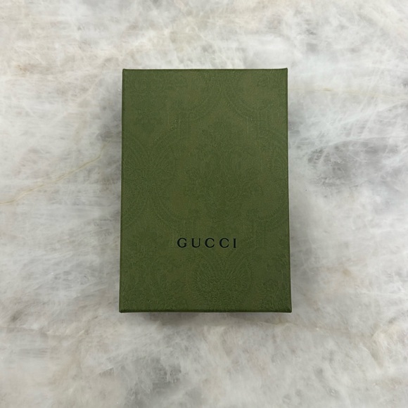 NIB/NWT Gucci Black Marmont Quilted Leather Card Case - Picture 7 of 7